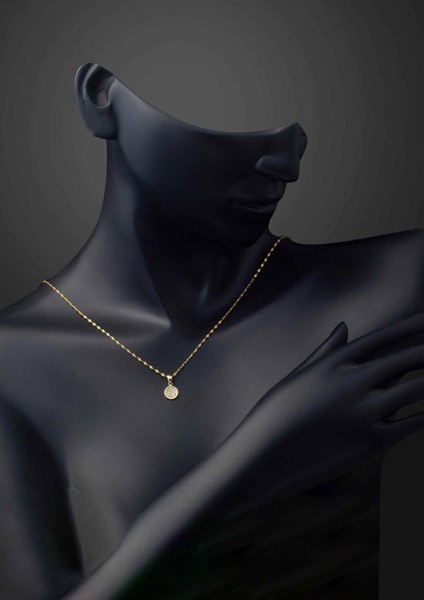 Yuvarlak Sade Kolye 14 Ayar Altın fırsatları