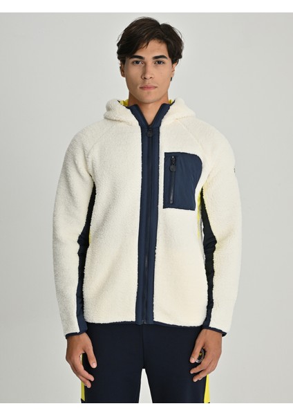 Erkek Trıbun Cep Detaylı Peluş Sweat