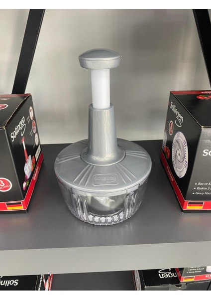 3 Bıçaklı Paslanmaz Çelik Basmalı El Rondosu Manuel Sebze Meyve Doğrayıcı Gümüş Renk fiyatları