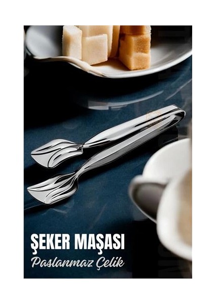 Bfs Şeker Maşası Paslanmaz Çelik