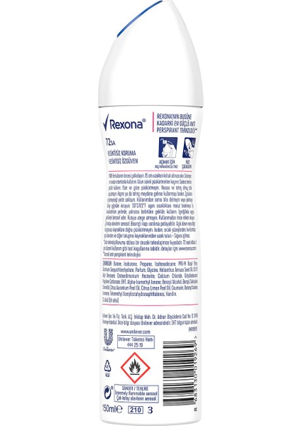 Üstün Koruma Kadın Sprey Deodorant Sexy Bouquet 150 ml x3