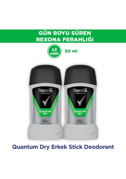 Men MotionSense Erkek Stick Deodorant Quantum Dry 50 ml x2