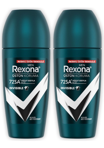 Men Üstün Koruma Erkek Roll On Deodorant Invisible 50 ml x2 fiyatları