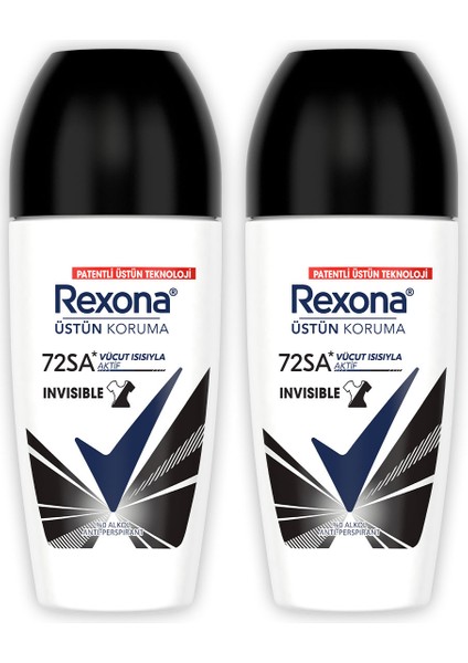 Üstün Koruma Kadın Roll On Deodorant Invisible 50 ml x2 fiyatları