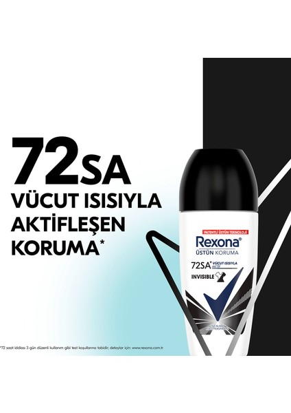 Üstün Koruma Kadın Roll On Deodorant Invisible 50 ml x2 modelleri