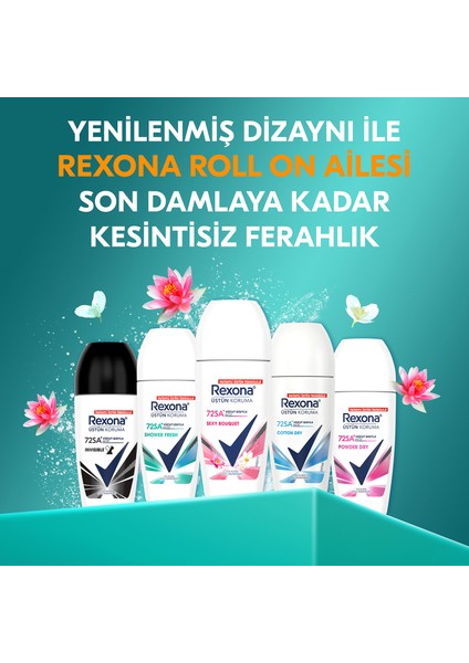 Üstün Koruma Kadın Roll On Deodorant Invisible 50 ml x2
