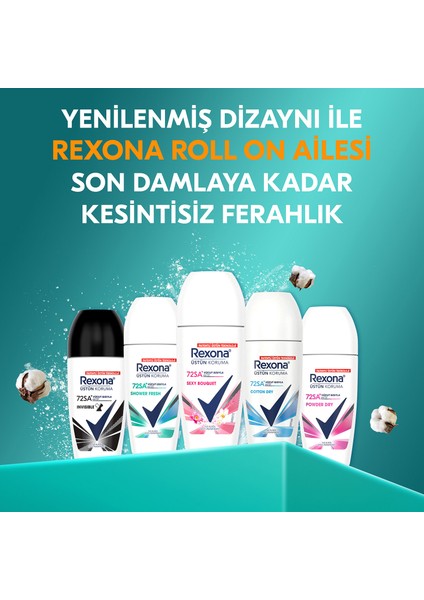 Üstün Koruma Kadın Roll On Deodorant Cotton Dry 50 ml x2
