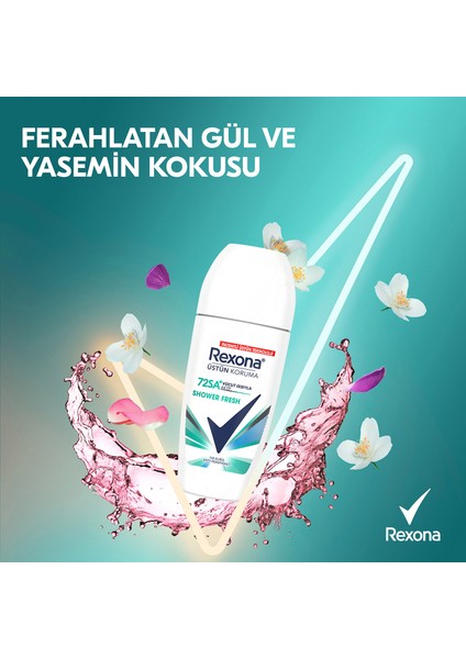 Üstün Koruma Kadın Roll On Deodorant Shower Fresh 50 ml x2 fırsatları