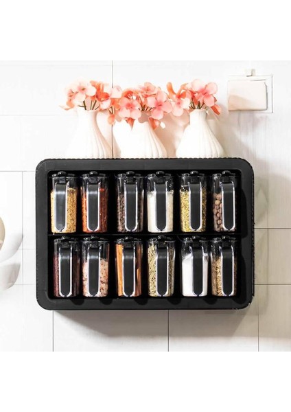 Baroness 12'li Standlı Kulplu Baharatlık BRNS-11553 fiyatları