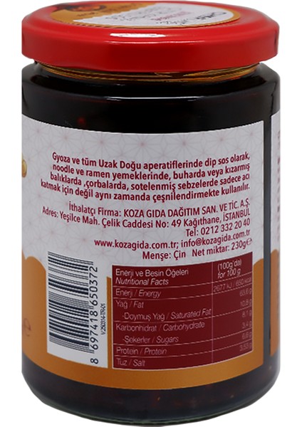 Çıtır Biberli Acı Sos 230 gr fiyatları