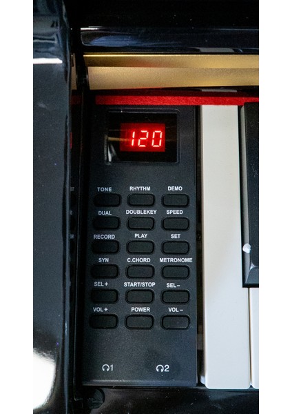 Velmar VDP-145 Bk 88 Tuşlu Dijital Piyano | Duvar Tipi (Gül Ağacı) modelleri