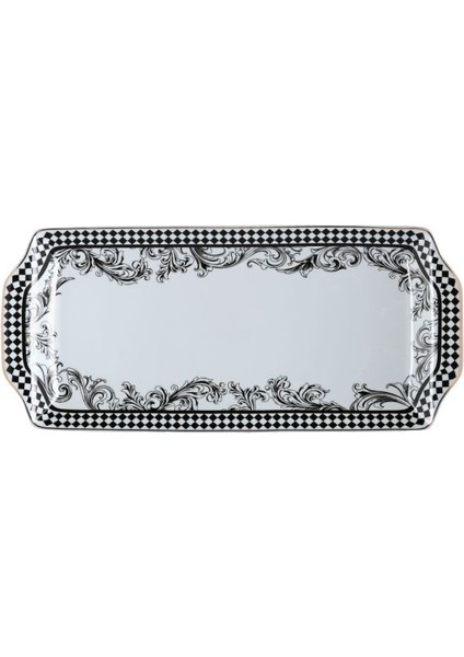 Margery Bone Desenli Baton Tabak 36CM