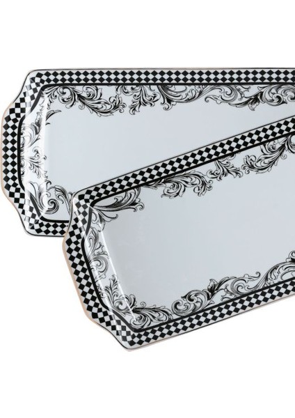 Margery Bone Desenli Baton Tabak 36CM modelleri