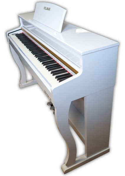 Velmar VDP-145 Wh 88 Tuşlu Dijital Piyano | Duvar Tipi (Beyaz) indirimleri