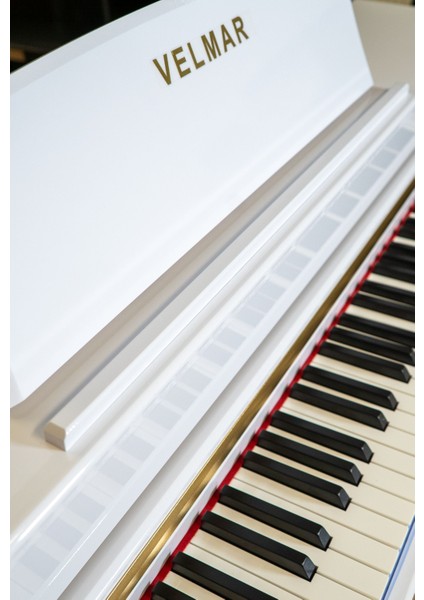 Velmar VDP-145 Wh 88 Tuşlu Dijital Piyano | Duvar Tipi (Beyaz)