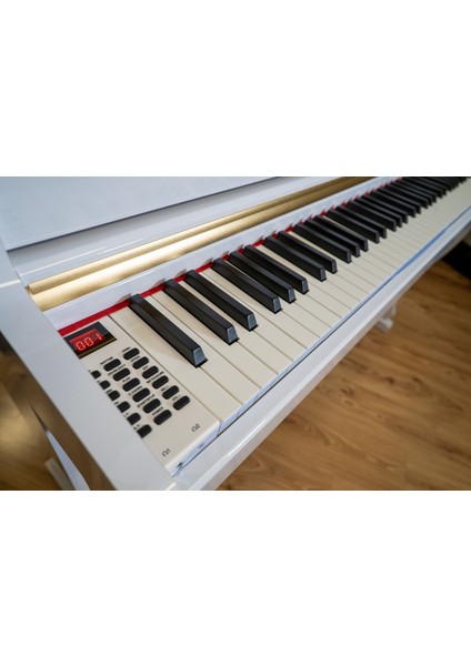 Velmar VDP-145 Wh 88 Tuşlu Dijital Piyano | Duvar Tipi (Beyaz)