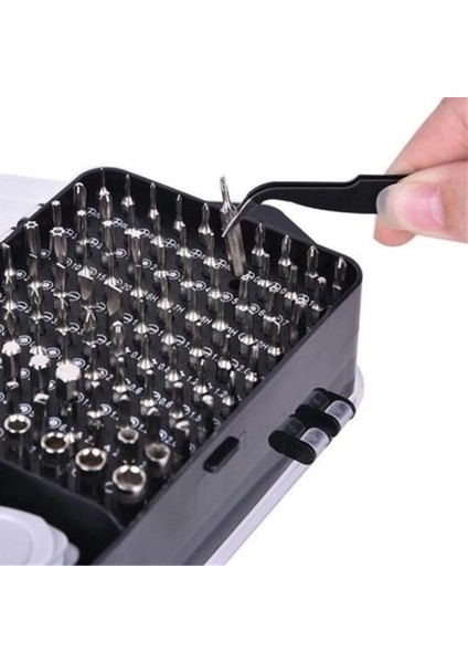 115 In 1 Hassas Tornavida Onarım Alet Manyetik Sürücü Kitli Elektronik Hassas Tornavida Seti fırsatları