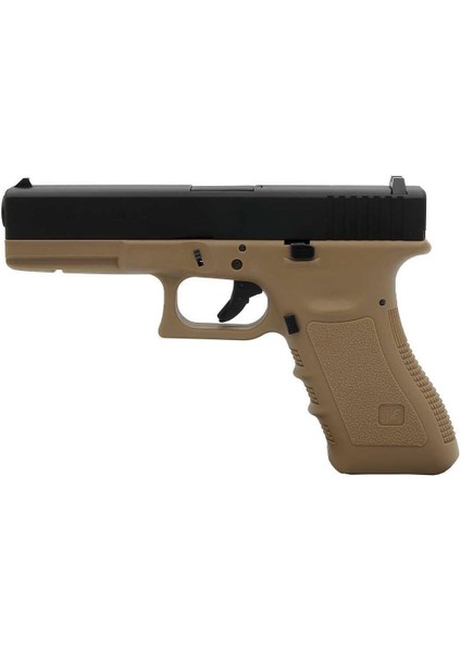 Glock 17 Gen3 Tan + Green Gas + 1 kg Bb + Taşıma Çantası + Atış Gözlüğü fırsatları