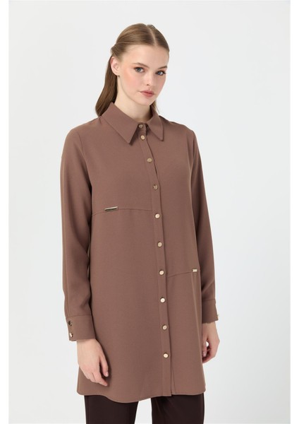 Aksesuar Detaylı Tunik Taba fiyatları