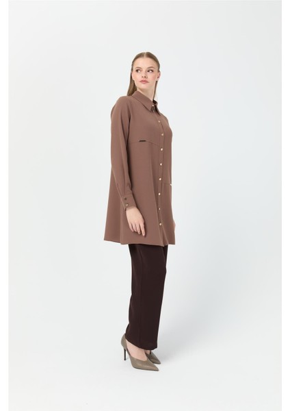 Aksesuar Detaylı Tunik Taba indirimleri