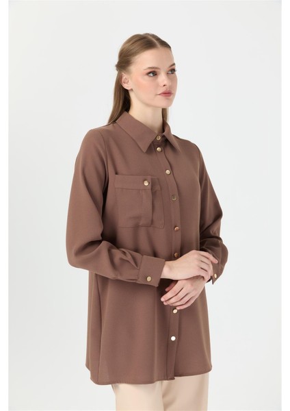 Cep Detaylı Tunik Taba fırsatları