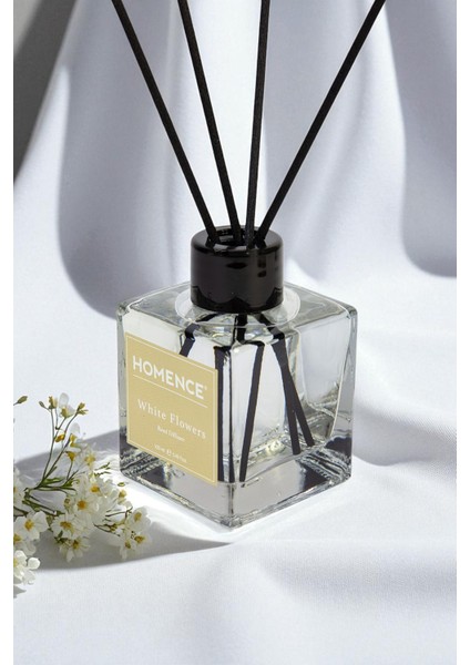 Beyaz Çiçekler Bambu Çubuklu Oda Kokusu 100 ml fiyatları