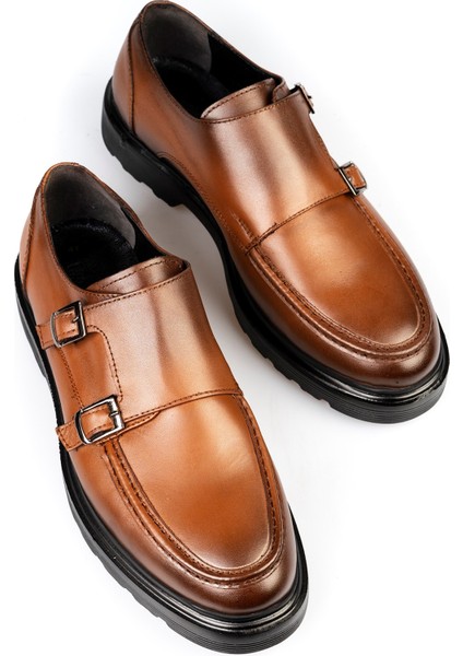 Hakiki Deri, Bağcıksız, Italyan Tasarım, Erkek Deri Ayakkabı