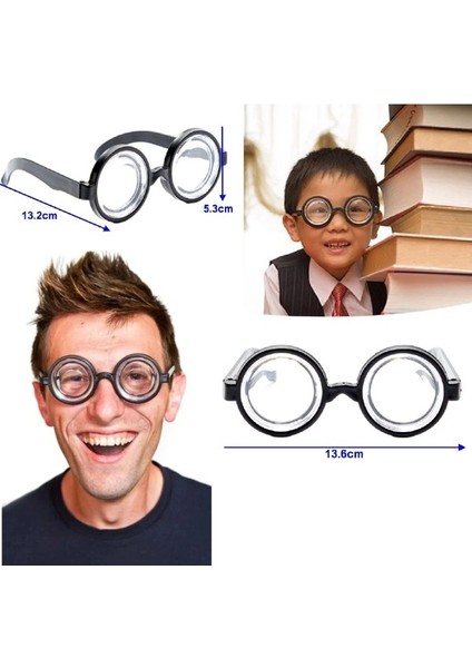 Mepura Inek Öğrenci Gözlüğü Şaka Gözlüğü (Yurt Dışından) modelleri