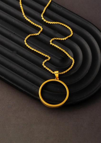 Tam Altın Takılabilen Kolye 14 Ayar fırsatları