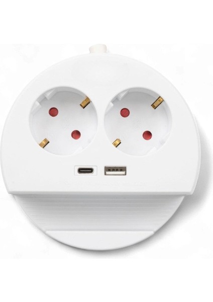 1.5 Metre Grup Priz – 2 USB + 1 Type-C Girişli, Telefon Standlı, Çoklu Priz modelleri