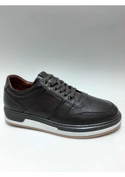 Hakiki Deri Kahverengi Bağcıklı Kışlık Erkek Ayakkabı C-96206MRT fiyatları