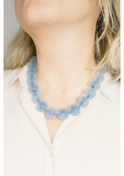 Buzul 20MM Büyük Boncuklu Kolye