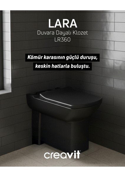 Lara Duroplast Yavaş Kapanan Kapaklı Kömür Karası Set fiyatları