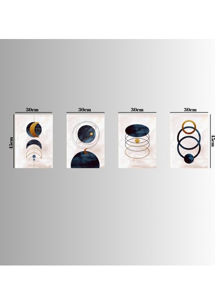 :temperli Cam Dörtlü Set Tablo, Tablo, Dörtlü Tablo, Uv Baskı, Cam Tablo, 4’lü Set, CDT004 indirimleri