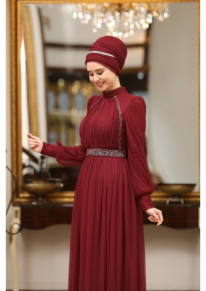 Büyük Beden Tül Efsane Abiye fiyatları