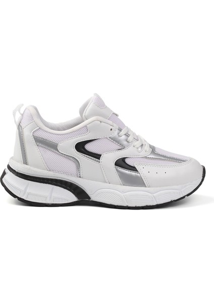 Kadın Beyaz Siyah Sneaker Günlük Ortopedik Spor Ayakkabı modelleri