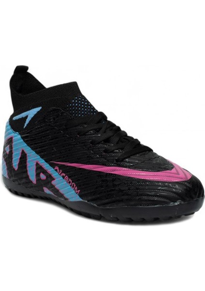 Siyaha Mavi Erkek Halı Saha Spor Ayakkabı modelleri