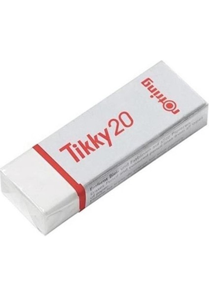 Öğrenci Silgisi Tikky ( 20 Li Kutu ) Beyaz S0195831