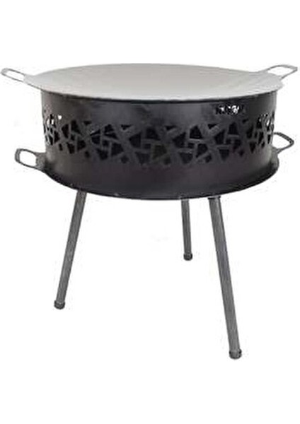 Campout Meriç Şömine Barbekü 5 mm Kalınlıkta Sağlam Pişirme Seti Kamp ve Doğa İçin fiyatları