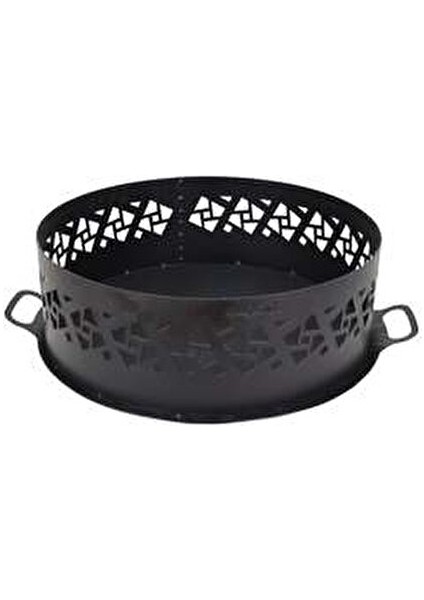 Campout Meriç Şömine Barbekü 5 mm Kalınlıkta Sağlam Pişirme Seti Kamp ve Doğa İçin