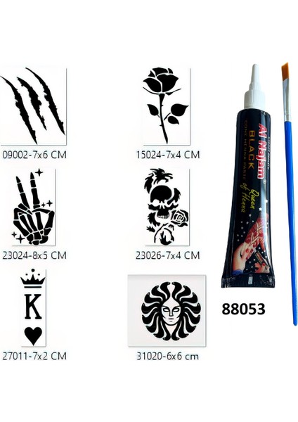 Zafer Hint Kınalı Geçici Dövme Yapma Seti fiyatları