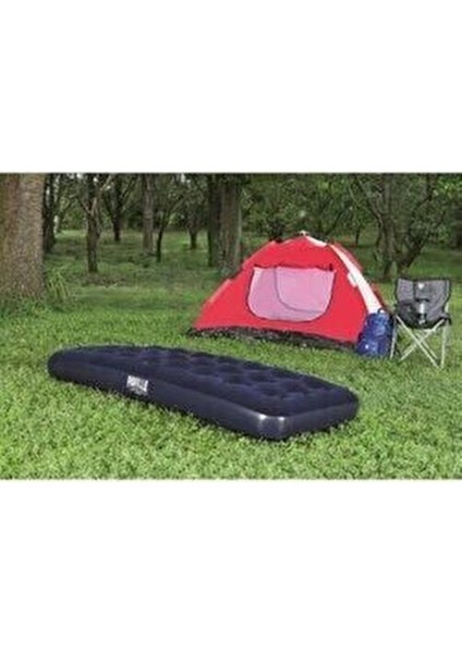 67000 Tek Kişilik Hafif ve Taşınabilir Şişme Yatak 185x76x22 cm Açık Alan Kullanımı için modelleri