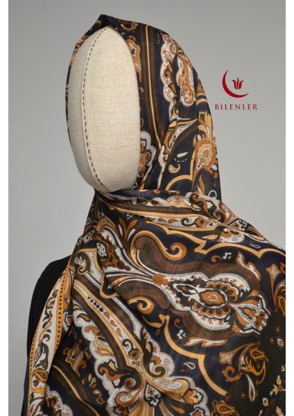 Etnik Desenli Pamuklu Şal – 70X190 cm fiyatları