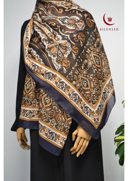 Etnik Desenli Pamuklu Şal – 70X190 cm fırsatları