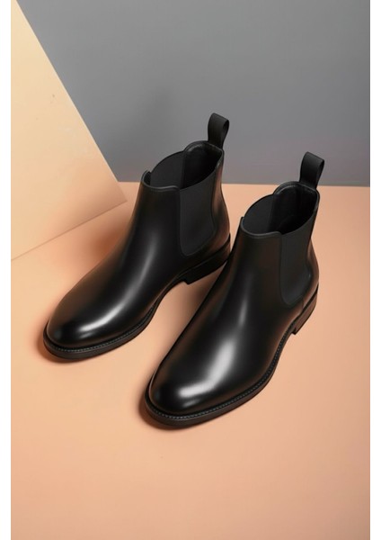 %100 Hakiki Antik Deri Erkek Chealse Bot fırsatları