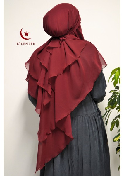 3 Katlı Şifon Sufle (Pratik Şal) fiyatları