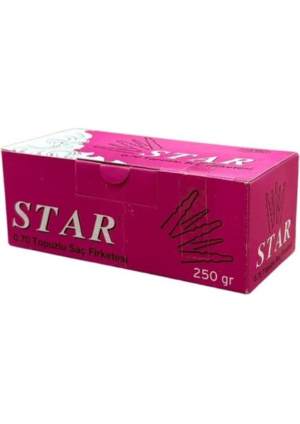 Firkete Topuzlu 0.70 Siyah Ince 250 gr