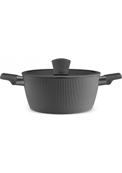 x Refika Swiss Crystal Purelıne Indüksiyon Tabanlı Servis Gereçli 12 Parça Tencere Seti Gri fiyatları