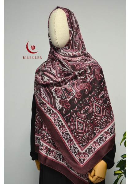 Etnik Desenli Pamuklu Şal – 70X190 cm