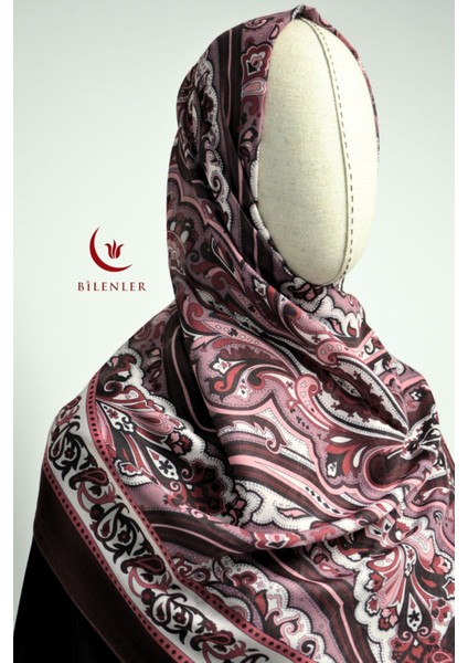 Etnik Desenli Pamuklu Şal – 70X190 cm fiyatları